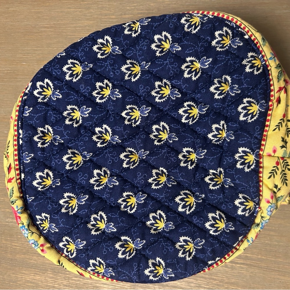 Vera Bradley 2002 Maison Blue Home and Away Travel Case - Picture 3 of 10